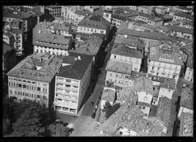 Via degli Albrizzi e Via della Posta a Lugano