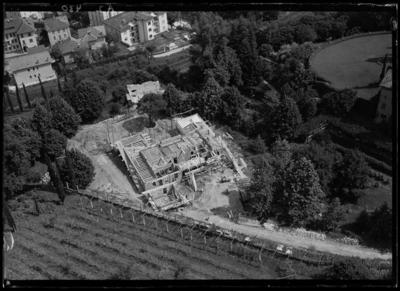 Costruzione della Villa Veladini - von Riedemann a Lugano