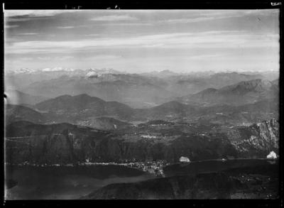 Veduta dal Monte Generoso verso ovest
