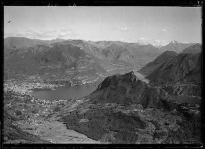 Il golfo di Lugano e il Monte San Salvatore