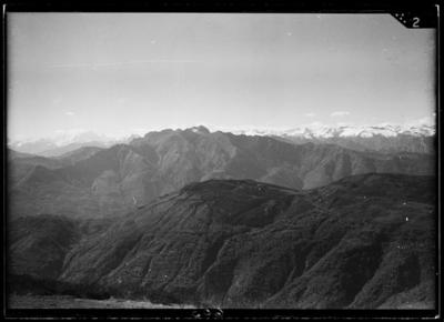 Veduta della Val Veddasca dal Monte Lema