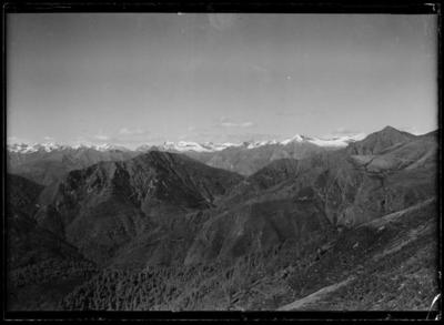 Veduta dal Monte Lema verso la Val Veddasca