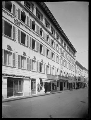 Palazzo vescovile in Via Nassa a Lugano