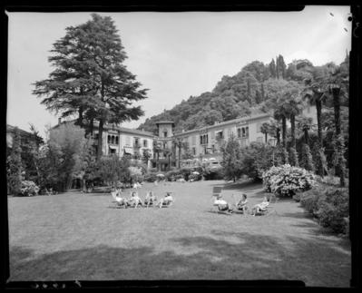 Giardino dell'Hotel Villa Castagnola a Cassarate