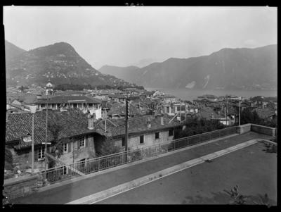 Tetti di Lugano dalla Via San Lorenzo