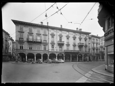 Edifici in Piazza Dante Alighieri a Lugano