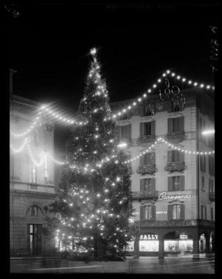 Albero di Natale in Piazza della Riforma a Lugano