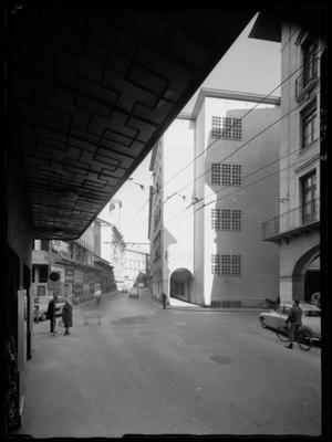 Nuovo palazzo PTT in Via Massimiliano Magatti a Lugano