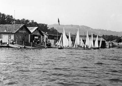 Regata sul lago di Lugano