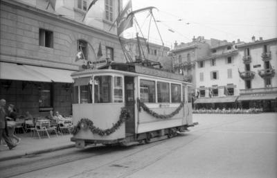 Ultima corsa del tram Lugano - Molino Nuovo - Cimitero
