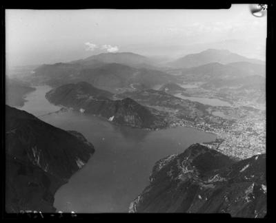 Veduta del lago di Lugano