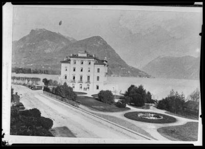Albergo Regina au Lac a Lugano all'inizio del XX secolo