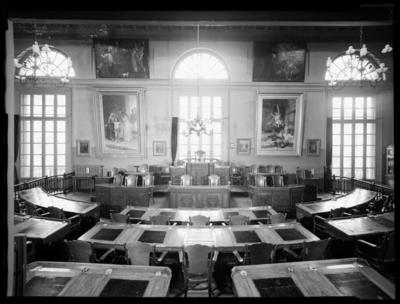 Sala del Consiglio comunale nel Palazzo Civico di Lugano