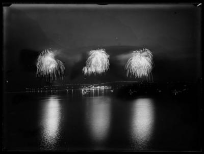 Fuochi d'artificio a Campione d'Italia