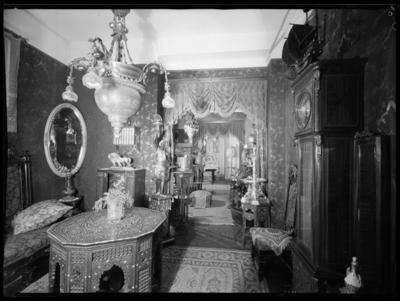 Interno della casa di Fedele Dagotto a Lugano