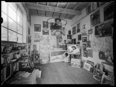 Studio del pittore Luigi Taddei