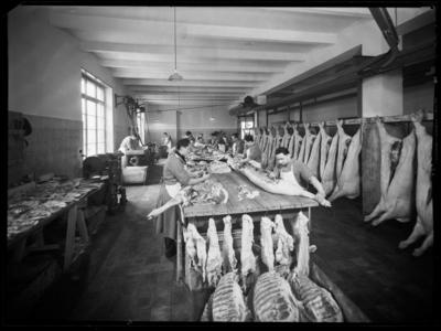 Laboratorio della salumeria Volonté a Viganello
