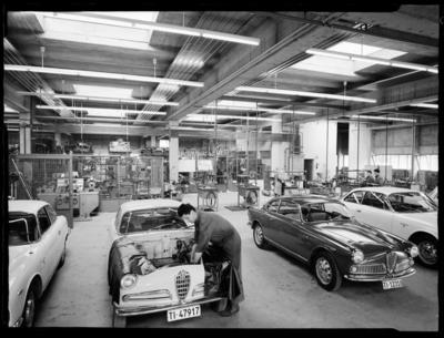 Officina Alfa Romeo ad Agno