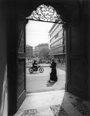 Via Pretorio e Via Massimiliano Magatti a Lugano