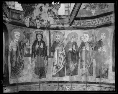 Affresco romanico nell'oratorio di S. Vigilio a Rovio