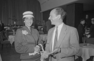 Conferimento del Premio Charles Veillon 1955 a Giorgio Bassani