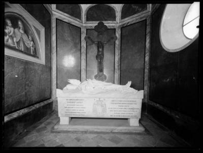 Monumento funebre per mons. Eugenio Lachat nella chiesa di S. Maria degli Angeli a Lugano