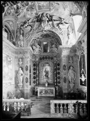 Cappella della Beata Vergine del Rosario nella chiesa parrocchiale di S. Stefano a Arogno