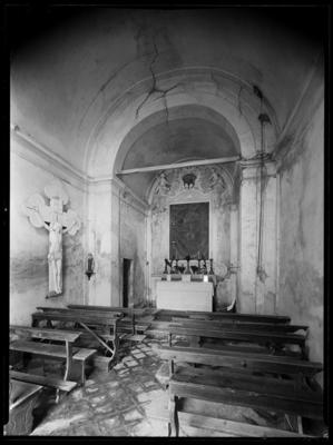 Navata e abside dell'oratorio di S. Mattia apostolo a Certenago