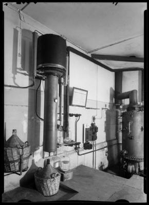 Interno della fabbrica La Sintetica di Chiasso