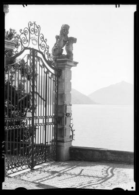 Cancello di Villa Favorita a Castagnola