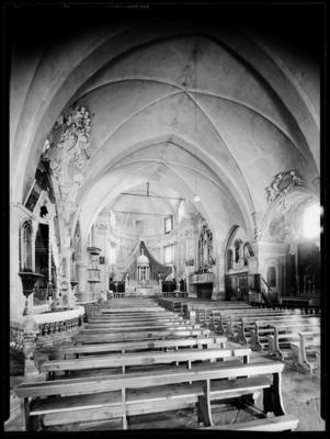 Navata della chiesa plebana di S. Stefano a Tesserete