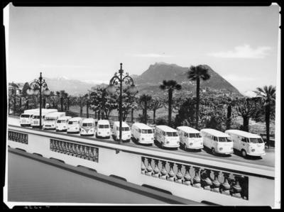 Camion della fabbrica di gelati Luganella