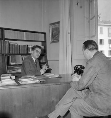 Ritratto dell'avvocato Plinio Cioccari