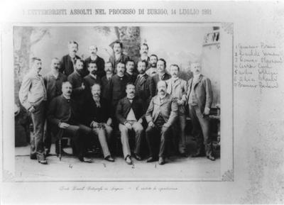 I settembristi assolti nel processo di Zurigo, 14 luglio 1891