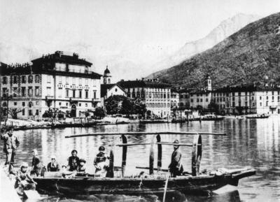 Veduta di Lugano dalla Riva Vincenzo Vela