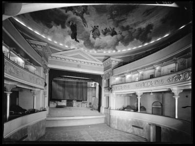 Palco del Teatro Kursaal a Lugano