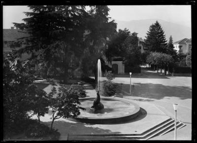 Fontana della foca in Piazza del Governo a Bellinzona