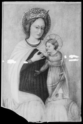 Affresco della Madonna del latte nel santuario di S. Maria dei Miracoli a Morbio Inferiore
