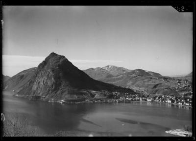 Monte San Salvatore e il golfo Lugano