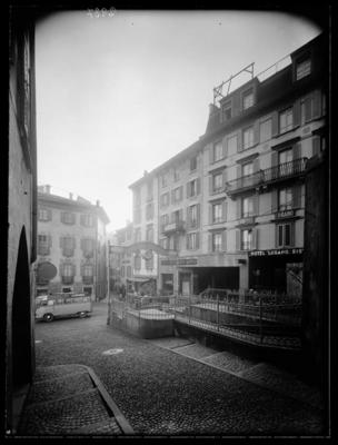 Piazza Cioccaro a Lugano