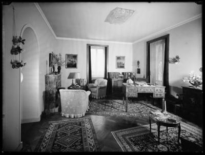 Interno dell'abitazione dell'avv. Bixio Bossi
