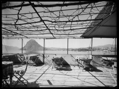 Terrazza dell'Hôtel du Midi a Cassarate