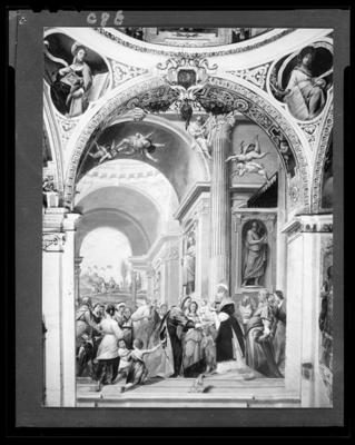 Affresco nella chiesa di S. Maria dei Ghirli a Campione d'Italia