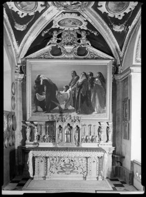 Dipinto di Antonio Ciseri "Il trasporto di Cristo al Sepolcro" nel Santuario della Madonna del Sasso a Orselina