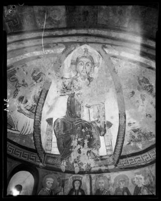 Affresco romanico nell'oratorio di S. Vigilio a Rovio