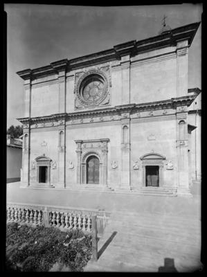 Facciata della cattedrale di S. Lorenzo a Lugano