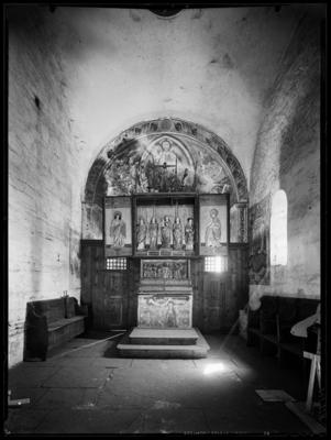 Altare a sportelli nella chiesa di S. Nicolao a Giornico
