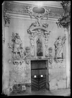 Stucchi nella chiesa della Madonna d'Ongero a Carona