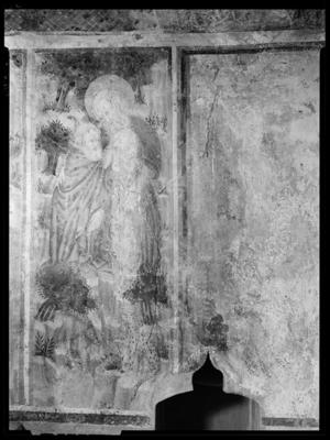 Affresco raffigurante l'Incredulità di San Tommaso