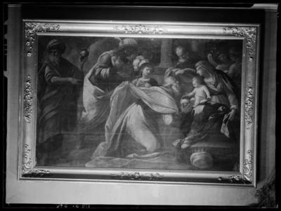 Dipinto raffigurante l'Adorazione dei Magi